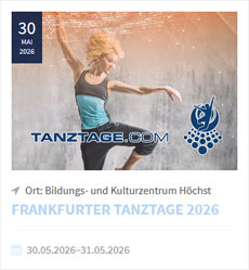Kursplan - Frankfurter Tanztage